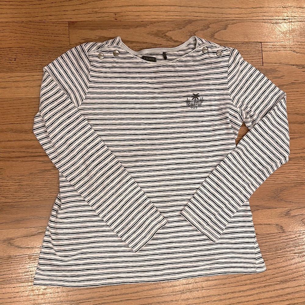 IKKS long sleeve shirt- adorable details